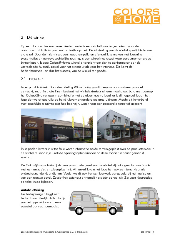 De winkel