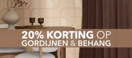 Actie 11: 12 okt - 25 okt Gordijnen & Behang + flyer Actie 11: 12 okt - 25 okt Gordijnen & Behang + flyer
